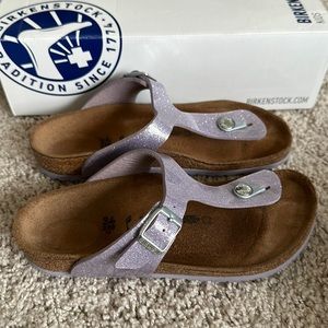 Kids Birkenstock - Gizeh Kids Magic Galaxy Lavender Sz 34